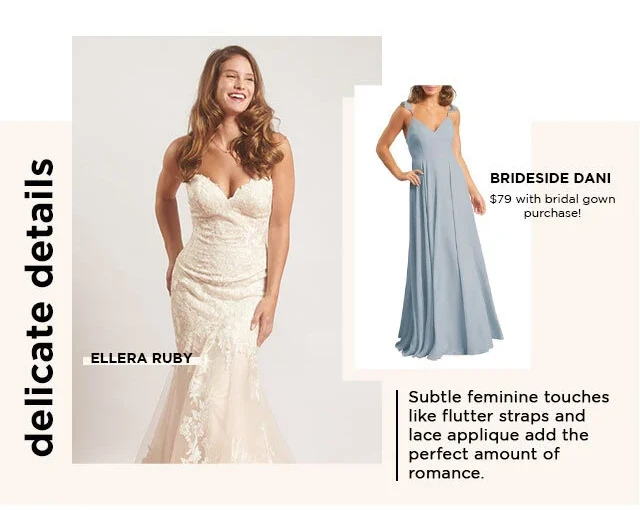 delicate details module with vertical label