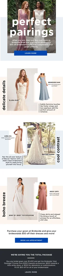 Perfect pairings email