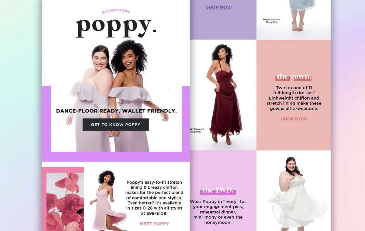 Poppy launch email