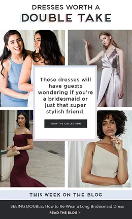 Dresses worth a double take email