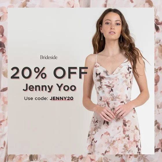 20% off Jenny Yoo ad