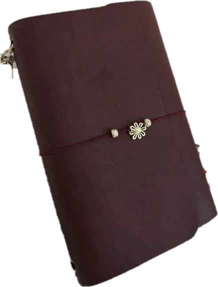 Burgundy Louise Carmen journal