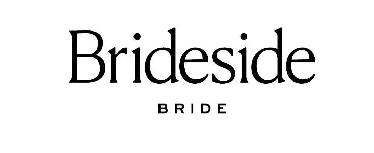 Brideside Bride logo lockup